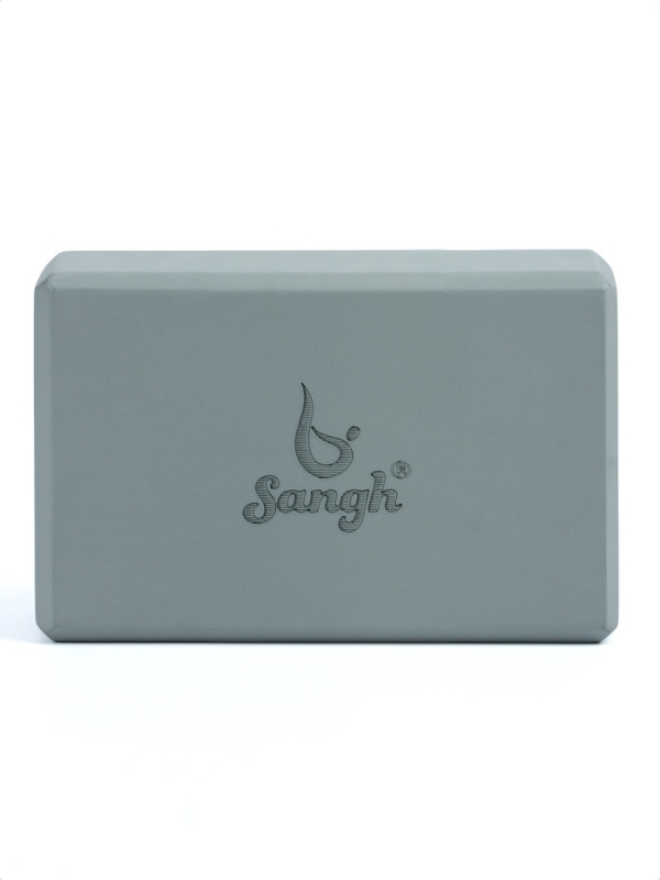 Блок для йоги 23 х 15 х 7,5 см, вес 120 гр, цвет серый Блок для йоги 23 х 15 х 7,5 см, вес 120 гр, цвет серый