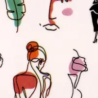 Слайдеры для ногтей &laquo;Нежный образ&raquo;, разноцветные