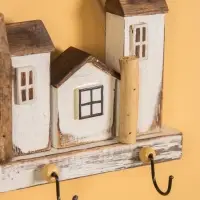 Вешалка &laquo;Улица&raquo;, 35&times;9&times;24 см, дерево