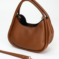 Сумка женская тоут на молнии, цвет коричневый Сумка женская тоут на молнии, цвет коричневый