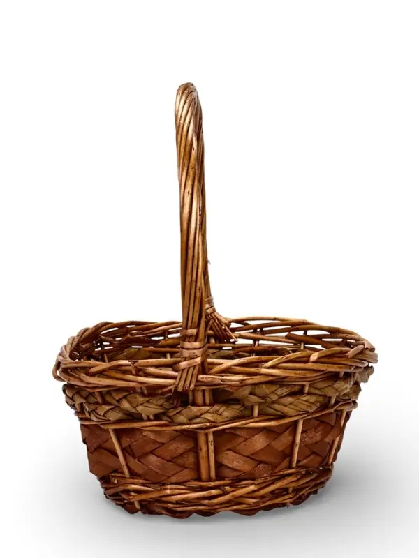 Набор корзин 3 шт Ротанг 31х26х12 26х22х11 23х18х9 см ручка h=25/23/21 см