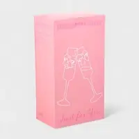 Набор бокалов для шампанского Just for you, 180 мл, 2 шт., 7&times;24 см, стекло, прозрачный