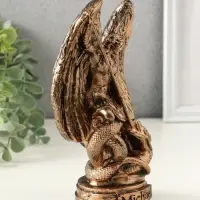 Фигура "Архангел Михаил" 20х12х8 см, золото