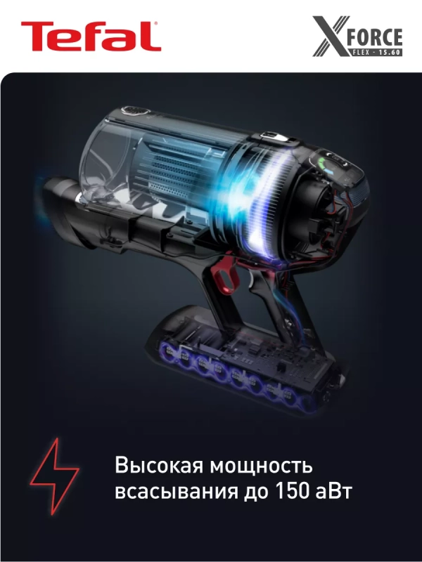 Беспроводной пылесос X-Force Flex 14.60 Animal Care TY99A8WO