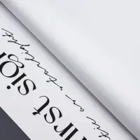 Пленка для цветов матовая, &laquo;Любовь&raquo;, 58&times;58 см, белый