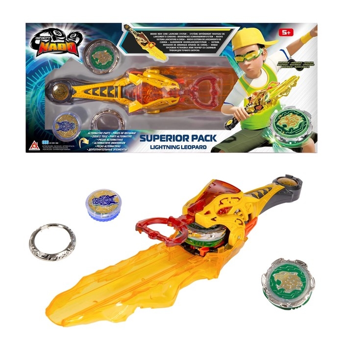Волчок Инфинити Надо &laquo;Эпик Лончер. Супериор пак. Lightning Leopard&raquo;