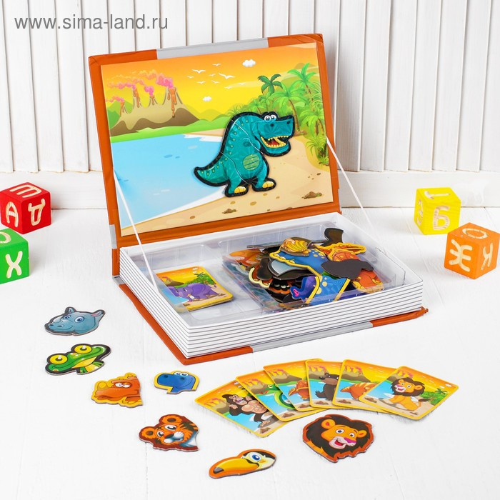 Магнитный конструктор &laquo;Животные&raquo;