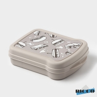 Бутербродница RICCO, 17&times;13&times;4.2 см, с декором Чемита