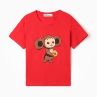 Футболка детская KAFTAN Чебурашка р. 28 (86-92 см) Футболка детская KAFTAN Чебурашка р. 28 (86-92 см)