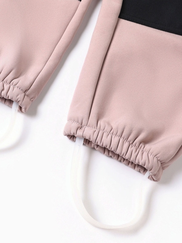 Комбинезон демисезонный для девочек MINAKU из Softshell на флисе, непромокаемый, каштан, рост 116 см