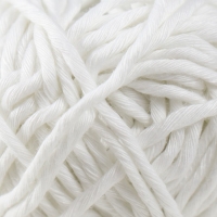 Пряжа светящаяся 100% лавсан "Сияй" 50 гр 50 м белая