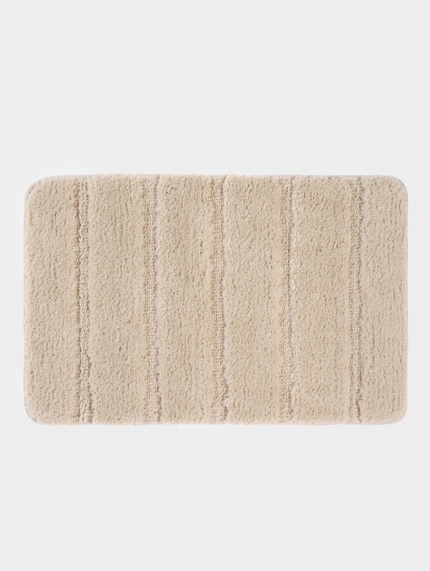 Коврик Savanna, 40&times;60 см, ворс 2 см, микрофибра, бежевый