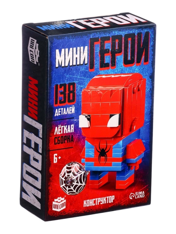 UNICON Конструктор "Мини Герои", Герой паук