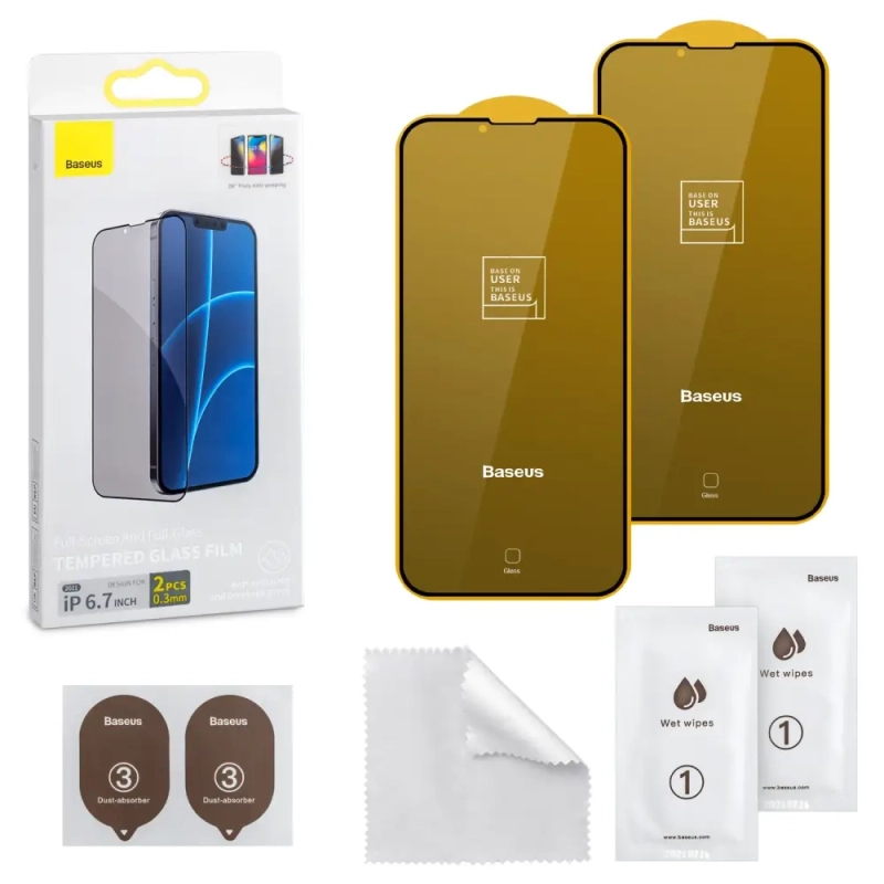 Защитное стекло iPh 13 Pro Max/14 Plus