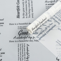 Пленка для цветов, матовая, "Комплимент тон", белый, 0,6 х 9м &plusmn;5%