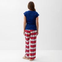 Пижама новогодняя женская KAFTAN "Santa team" размер 40-42 49