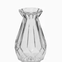 Ваза настольная стекло "Миниатюра" (набор 12 шт) 8-13 см, прозрачный