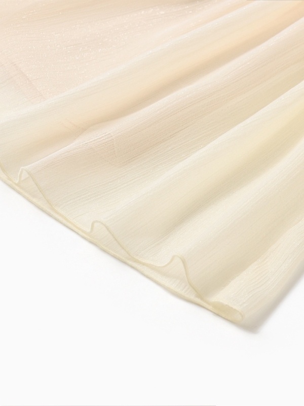 Платье для девочки, MINAKU :Party Dress, цвет молочный, рост 104 см Платье для девочки, MINAKU :Party Dress, цвет молочный, рост 104 см