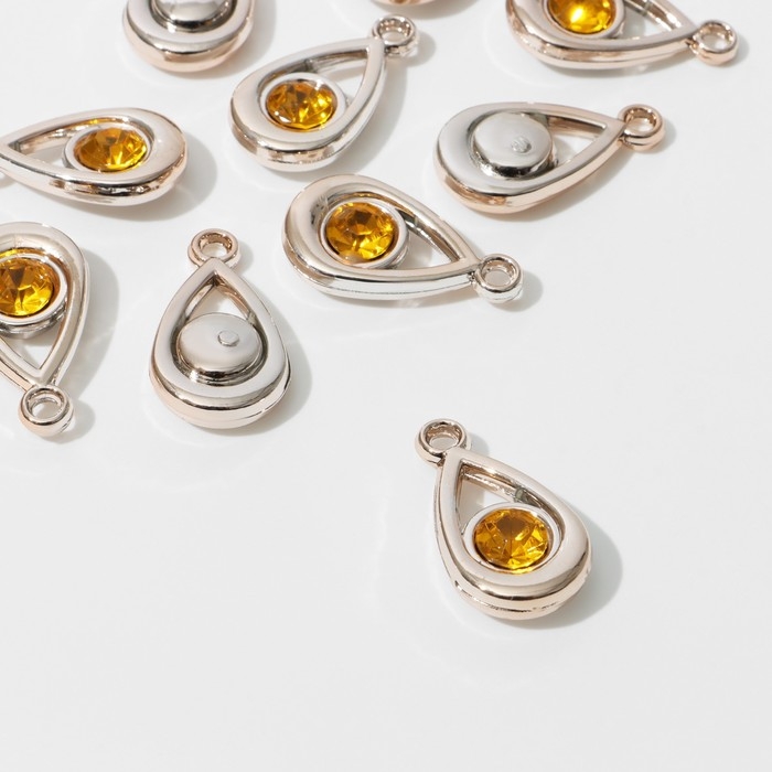 Подвеска «Капля» 3×1,7×0,7 см, (набор 10 шт.), цвет золото Подвеска «Капля» 3×1,7×0,7 см, (набор 10 шт.), цвет золото