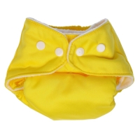Многоразовый подгузник &laquo;Сладкие булочки&raquo;, 3-15 кг, цвет желтый, Крошка Я