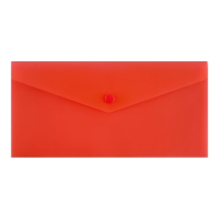 Набор папок-конвертов на кнопке 10 штук, travel (С6+), 150 мкм, Calligrata Standard, прозрачные, микс