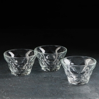 Набор стеклянных креманок &laquo;Айсд Диамант&raquo;, 350 мл, 3 шт