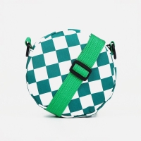 Сумка детская на молнии, наружный карман, регулируемый ремень, цвет зелёный Сумка детская на молнии, наружный карман, регулируемый ремень, цвет зелёный