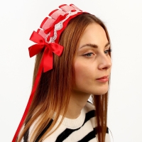 Карнавальная повязка &laquo;Лолита&raquo;, цвет красный