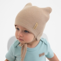 Шапка детская MINAKU  р-р 46-48, цвет бежевый