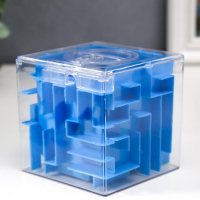 Копилка пластик лабиринт 9*9*9 см