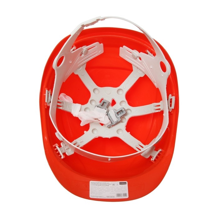 Каска защитная ТУНДРА, для строительно-монтажных работ, с пластиковым оголовьем Каска защитная ТУНДРА, для строительно-монтажных работ, с пластиковым оголовьем