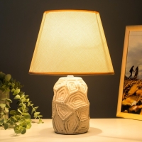 Настольная лампа "Бриана" Е14 40Вт бежевый 22,5х22,5х35 см RISALUX Настольная лампа "Бриана" Е14 40Вт бежевый 22,5х22,5х35 см RISALUX