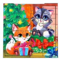 Деревянный пазл «Новый год! Весёлый праздник» Деревянный пазл «Новый год! Весёлый праздник»