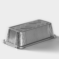 Набор форм из фольги для выпечки и запекания Доляна, 900 мл, 21,3&times;11&times;6,3 см, 3 шт