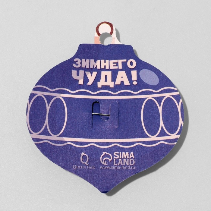 Новый год! Брошь &laquo;Снежинка&raquo; мини, цвет белый в серебре