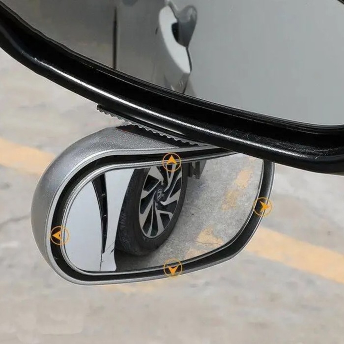 Зеркало дополнительное, поворотное, 10×5.5 см Зеркало дополнительное, поворотное, 10×5.5 см