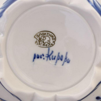 Кофейник &laquo;Цветы&raquo;, H=16 см, гжель