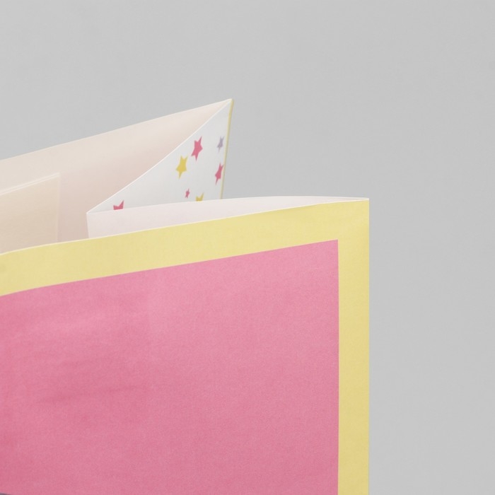 Пакет подарочный крафт, упаковка, &laquo;Моя звёздочка&raquo;, 32 х 28 х 15 см