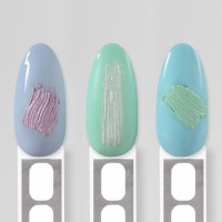 Наклейки для ногтей &laquo;Пастельные цвета&raquo;, объёмные, разноцветные