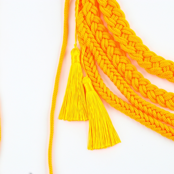 Карнавальный аксельбант &laquo;Солдат на параде&raquo;, золотой