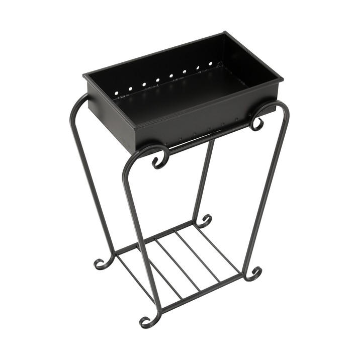 Мангал 500, высокая подставка, 8,5 кг, толщина металла 2,5 мм, 60 х 34 х 90 см Мангал 500, высокая подставка, 8,5 кг, толщина металла 2,5 мм, 60 х 34 х 90 см