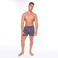 Трусы мужские боксеры, цвет коричневый, размер 52