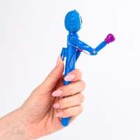 Ручка-прикол &laquo;Монстр&raquo;, боксер, синяя паста