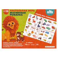 Настольная игра. Магнитная рыбалка &laquo;Животные фермы&raquo;