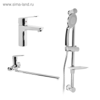 Набор смесителей Accoona A2769, для раковины, для ванны, стойка для душа, латунь