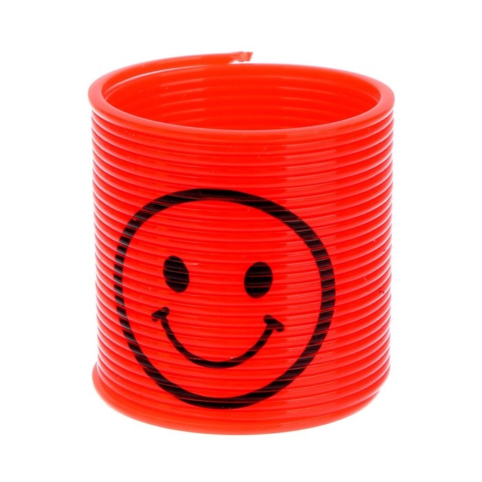 Пружинка - радуга &laquo;Смайлики&raquo;, в шоубоксе, МИКС