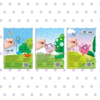 Набор книг &laquo;Напиши и сотри&raquo;, 3 шт. по 12 стр., А5, + 3 маркера, Смешарики