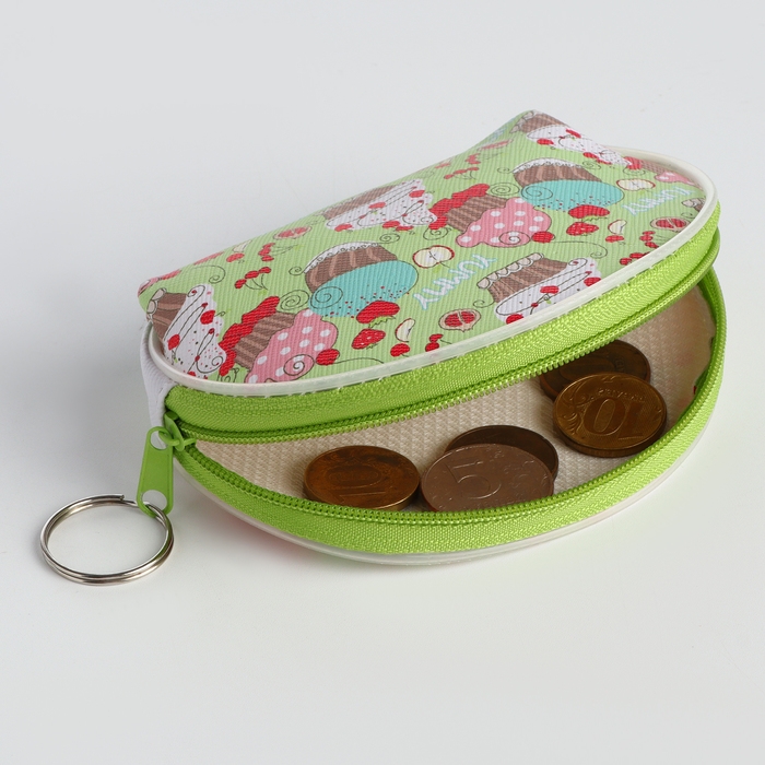 Кошелёк детский на молнии &laquo;Выбражулька&raquo;, цвет МИКС