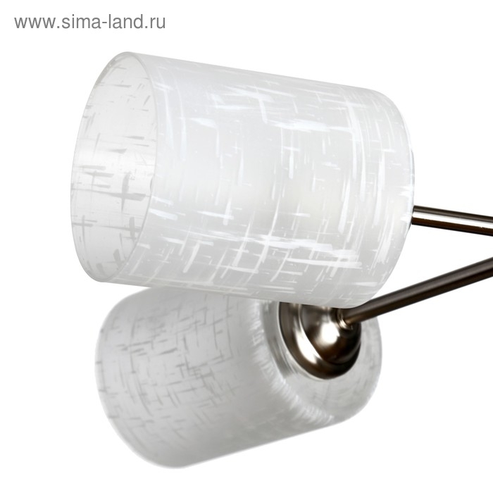 Люстра Светогор 7461 4хE27 60W сатин/белый Люстра Светогор 7461 4хE27 60W сатин/белый