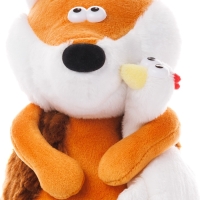 Мягкая игрушка "Ловкий Лис и Курица", 24 см MT-MRT-D04202307-24 Мягкая игрушка "Ловкий Лис и Курица", 24 см MT-MRT-D04202307-24